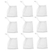 Healvian 60pcs Drawstring Soap Pouches Soap Foaming Bags for Quick
