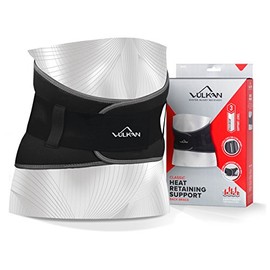 Vulkan Classic Back Brace Lumbar Support Belt Aerotherm Medium 80-90cm