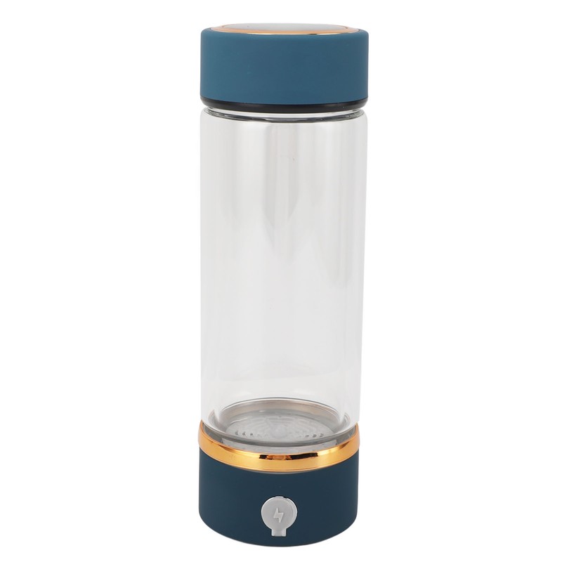 Hydrogen Water Bottle 420ml Rechargeable SPE PEM Technology Portable Hydrogen
