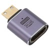 WOOXGEHM Mini HDMI Male to Female Adapter, Supports 8K 60Hz