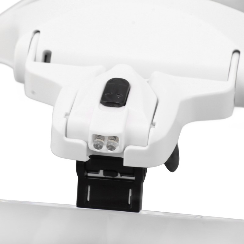 Headband Magnifier Hands Free 1X 1.5X 2X 2.5X 3 .5X