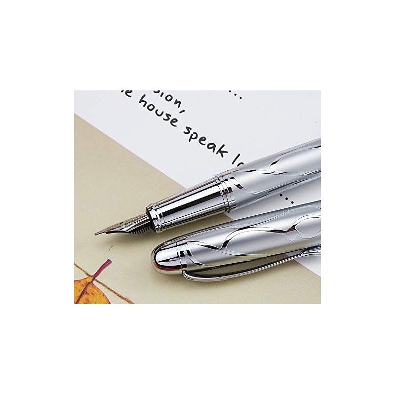 5010 - Pluma estilográfica (punta extrafina, con estuche para bolígrafos),