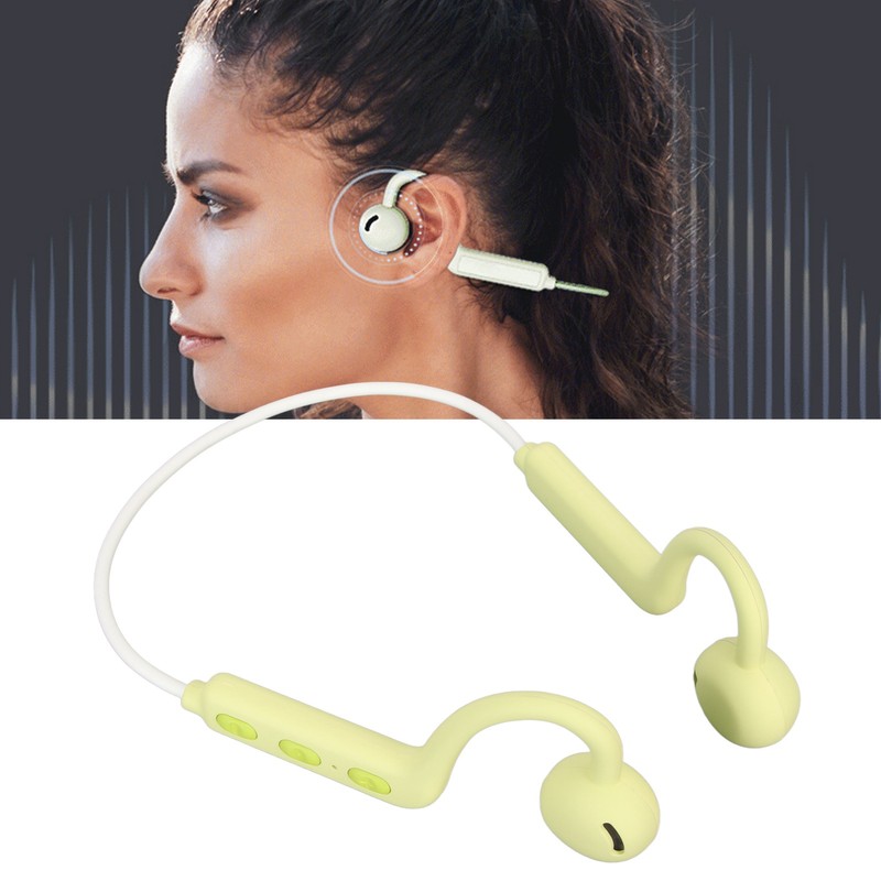 Open Ear Headphones Wireless Bluetooth 5.3 IPX4 Waterproof Stereo Open
