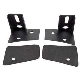 Willpower 2PCS Wrangler JK A-Pillar Windshield Hinge Corner Mounting Brackets Holder for Offroad LED Fog Light Work Light for 2007-2016 Wrangler JK