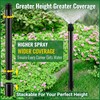 Gulfmew 12 Set Sprinkler Extension Riser Set, 6 Pcs 12"