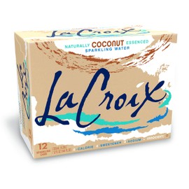 LaCroix Sparkling Water, Coconut, 12 Fl Oz (pack of 12)