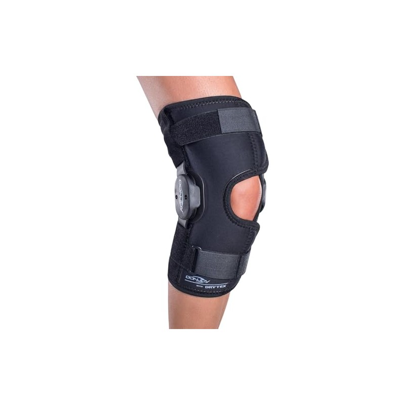 DonJoy Deluxe Hinged Knee Wraparound - Open Popliteal - X-Small