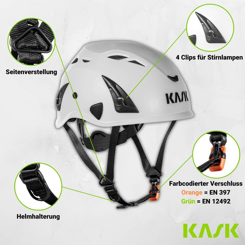 KASK Superplasma AQ Protective Helmet Light Blue | Work Safety