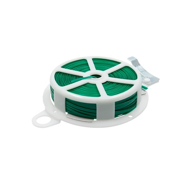 50M Corrosion Resistant Plastic Wire Spool Ideal for Binding, Fixing