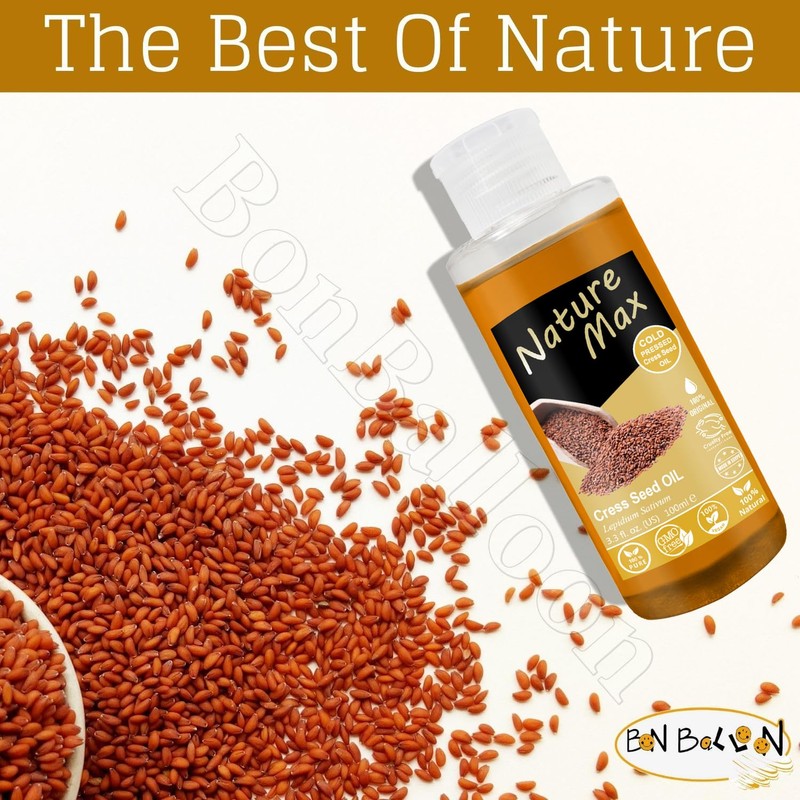 Nature Max Cresses Cress Oil Essential Oils Natural Undiluted Pure