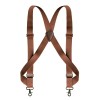 Men's X-Back Suspenders for Pants – 3.5cm Wide Adjustable Elastic