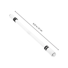 jojofuny Luminous Rotating Pen Spinning Rotating Pen Rolling Finger Anti Slip Coating Gaming Pen Flying Spinning Ballpoint Pen for Student Entertainment Black