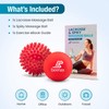 Beenax Lacrosse & Spiky Massage Ball Set - Perfect for