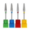5pcs Φ2.35mm Shank Tungsten Steel Nail Drill Bits Fine-Handled Multi-Pattern