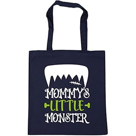 Hippowarehouse Mommy's Little Monster Scar Baby Kids Tote Shopping Gym Beach Bag 42cm x38cm, 10 litres