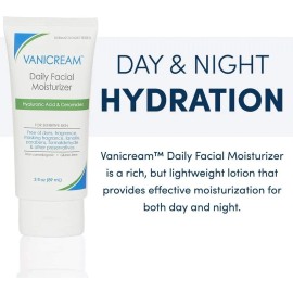 Vanicream Crema Hidratante Facial Ácido Hialurónico Piel Sensible 89ml
