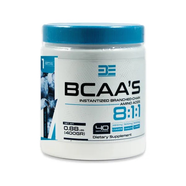 Be Supplement Bcaa´s Cadena De Aminoacidos 400gr Sabor Mora