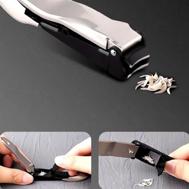 Nail Nail Toenail Clippers Scissors Nail Clippers Organization Nail Care Management Care Set Nail Art Black / 네일 손톱 발톱 깎이 가위 손톱깎이 정리 네일케어 관리 케어 세트 네일아트 블랙