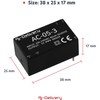 AZDelivery 5 x 220V to 5V Mini Power Supply Module