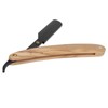 Straight Edge Razor Men Home Portable Stainless Steel Barber Folding