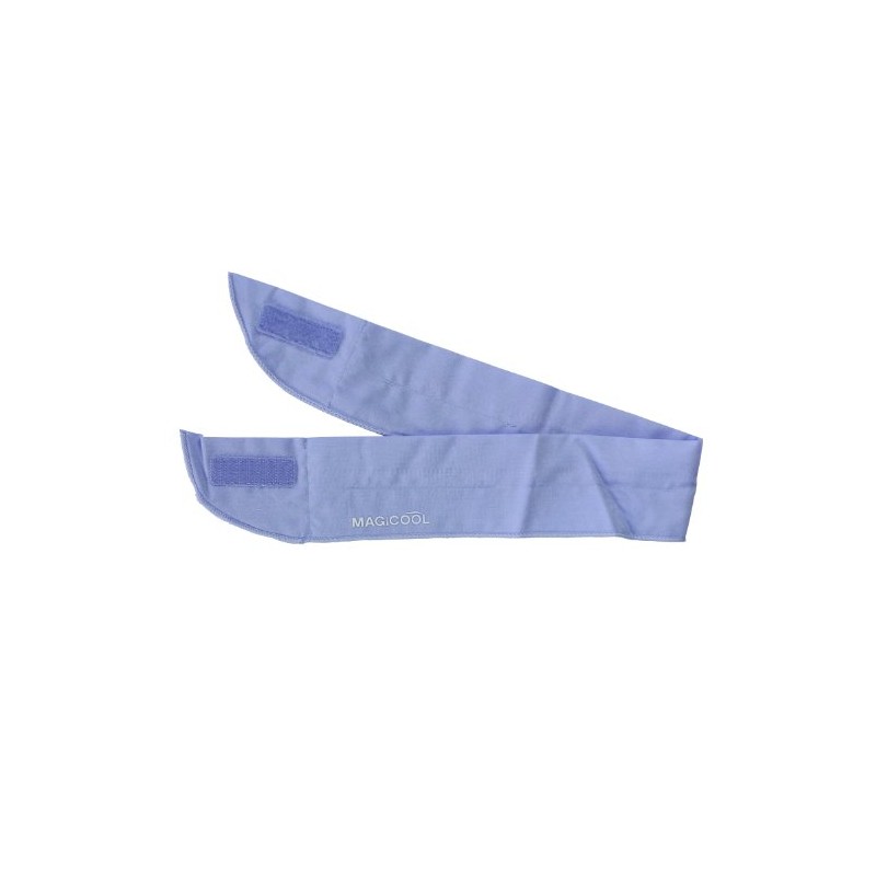 【抗菌防臭】冷感持続 マジクール フィット(テープ留めtype) ライトブルー(首冷却)DNIMCFT4LB