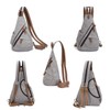 Canvas Sling Bag - Small Crossbody Backpack Shoulder Casual Daypack