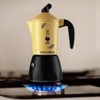 Bialetti" Musa Satinata Espresso Maker for 4 Cups, Stainless Steel