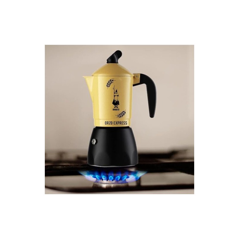 Bialetti" Musa Satinata Espresso Maker for 4 Cups, Stainless Steel
