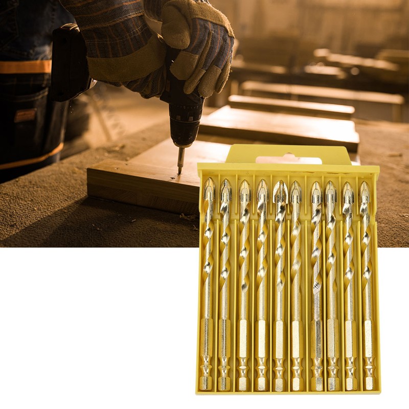 Triangular Drill Bit Cemented Carbide Made Drill Bit with Hex