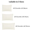 PiccoCasa Pillowcases 2 Pack Striped Soft & Breathable Microfiber Pillowcase