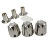 DANCO Bath Tub and Shower 3-Handle Remodeling Trim Kit for