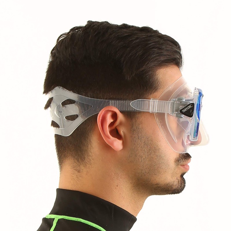 SEAC Men's One Mask, Blue, Small