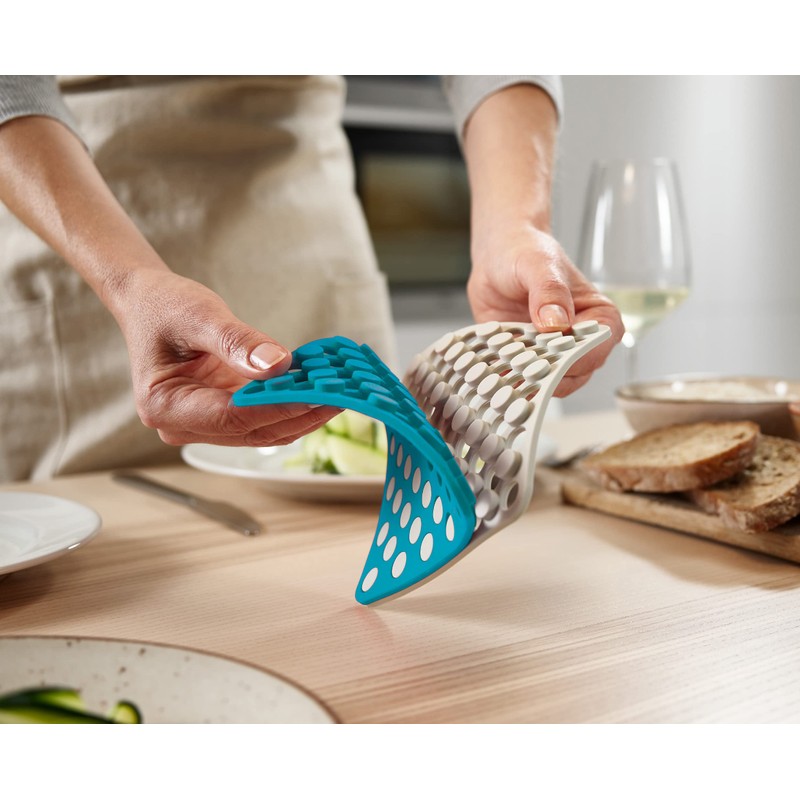 Joseph Joseph Duo Spot-On Set of 2 Silicone Trivets, Heat