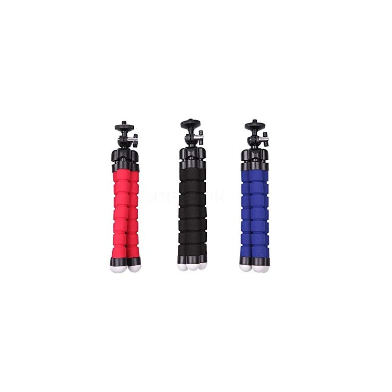 Octopus Tripod Mount for GoPro Hero 13/12/11/10/9/8/7/6/5/4/3/MAX (Black)