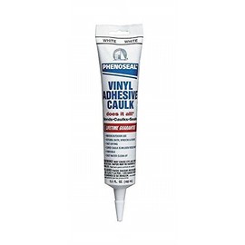 Phenoseal White Vinyl Adhesive Caulk 5.5 oz.4