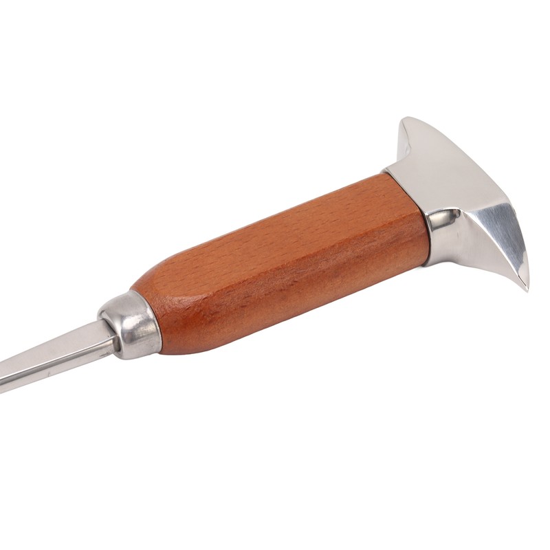 Ice Pick with Wood Handle Stainless Steel Ice Chipper Ice