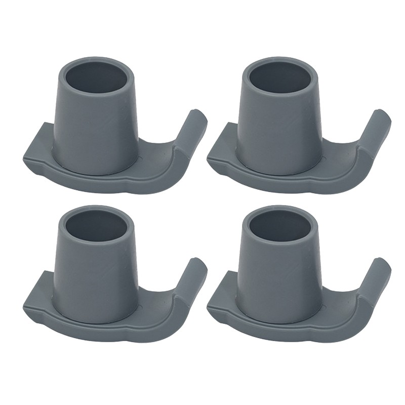 4 Pcs Walker Glide Skis Rubber Universal Walker Ski Glides
