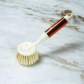 Evriholder Limpieza de Carril de Cobre, Elegante Estilo Granja, Cepillo de Plato, Cobre, 1