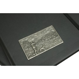 Gamekeepers Cottage gifts Game Shooting Scene Pair of Notebooks A6 or A5 Notepad Multiple Colours Gift 331