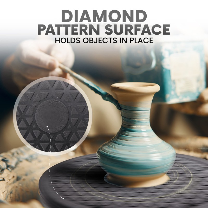 10 Inch Lazy Susan Turntable Organizer, Non Skid Large Lazy