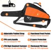 ZELARMAN Chainsaw Bag - Size Upgrade, Improved Portable Chainsaw Carrying