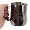 Frothing Pitcher 304 Stainless Steel Pull Flower Cup Coffee Milk