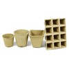 Set of 64 Biodegradable Eco Friendly Peat Pots! 3.125" x