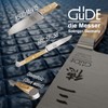 GÜDE Solingen - Gemüsemesser geschmiedet, 9 cm, Olivenholz, ALPHA OLIVE,