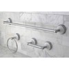 Kingston Brass BAK111148C Victorian Bathroom Hardware Set, 24 inch Length,