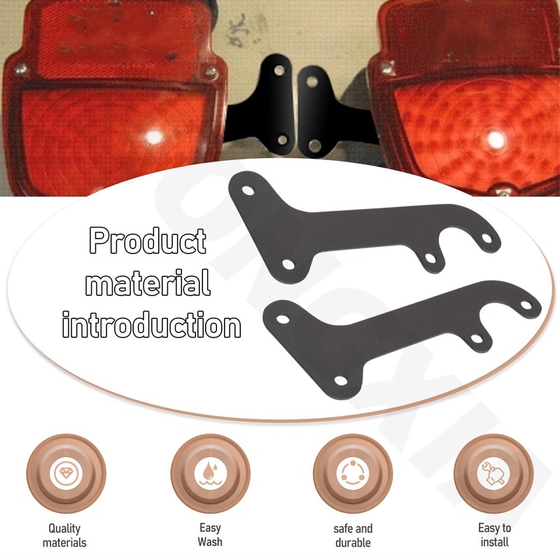 2 Pack Tail Light Brackets Compatible with Fo-rd F100 Pickup