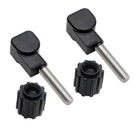 Replacement for Camco 40547 Thumbscrew & Nut for 40543 Tank Cover, Black