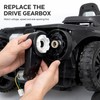 2-Pack 12V RS390 16000RPM Ride-On Car Motor Gearboxes with 12mm