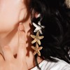 Boho Starfish Shell Seashell Earrings Cute Dangle Drop Earrings Statemnet