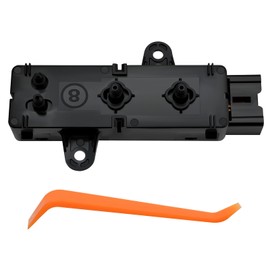 Power Seat Control Switch 8 Way 87066-4HA0A Compatible with Nissan Maxima 2009-2021 Infiniti Q50 Q60 2015-2021 Replaces 870664HA0A, Front Driver Seat Adjustment Switch